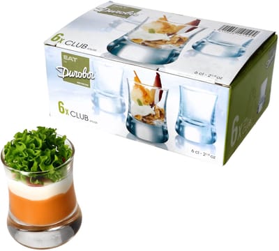 Set van 6 Club Amuse Bouche 6cl