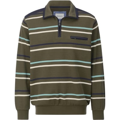 Babista herren Sweatshirt - 44/46 - olijf - Plus Size