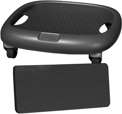 Buikwiel - Oefenwiel Core - Krachtraining Thuissport - 360 Graden Draaibaar - 30 cm Breed - Zwart