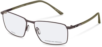Porsche Design P8766 Brown/olive 58/16/145 MAN Brilmonturen