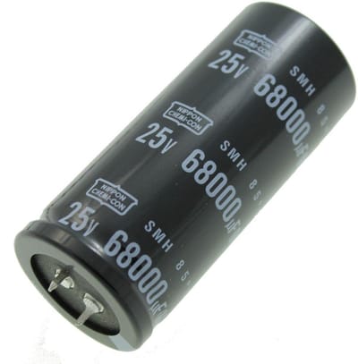 Radiaal elektrolytische condensator 68000µF 25V - Snap-In tot 85°C