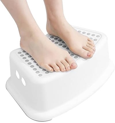 Toiletkruk voor Volwassenen en Kinderen - Veilig en Praktisch Krukje voor Natuurlijke Krukpositie