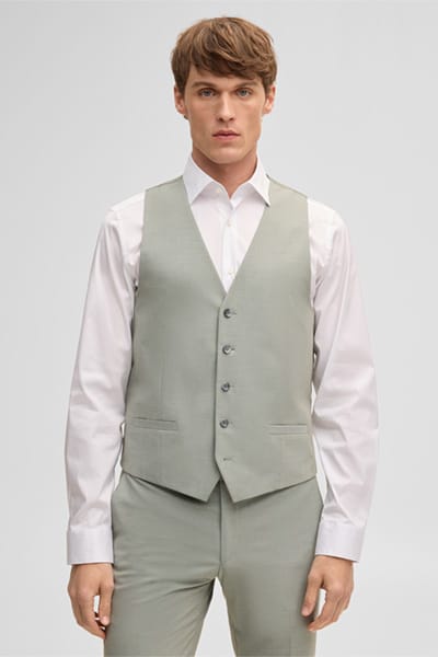 Ves-vest, groen