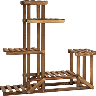Plantenstandaard met 6 etages – Plantenrek - 98cm x 28cm x 96.5cm