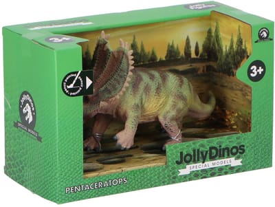 JollyDinos - Pentaceratops - dinosaurus speelgoed - dinosaurus - dino - Speelfiguur
