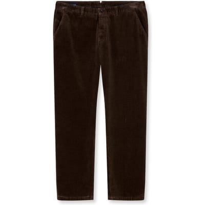 OLYMP Chino, Tapered Fit, Bruin