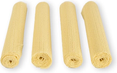 Set van 4 Antislipmat van Synthetisch Rubber | Multifuntioneeel - Geel | 150cm x 30cm | Voor Keukenlades, Bureaus & Meer! Description