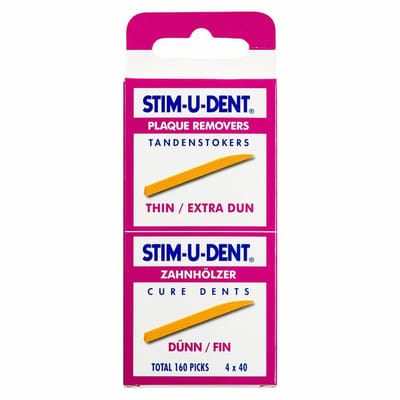 Stim-U-Dent Tandenstokers Thin Extra Dun - 6 x 160 stuks - Voordeelverpakking