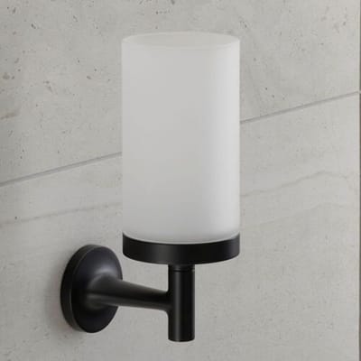Duravit Starck T - Glashouder, zwart mat/matglas 0099314600