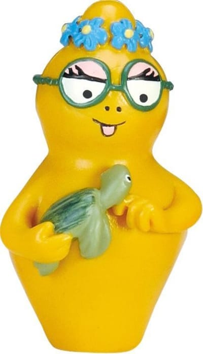 Barbapapa: Miniature Barbotine & Turtle