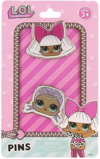 L.O.L. surprise / LOL pins broches speldjes 2 stuks