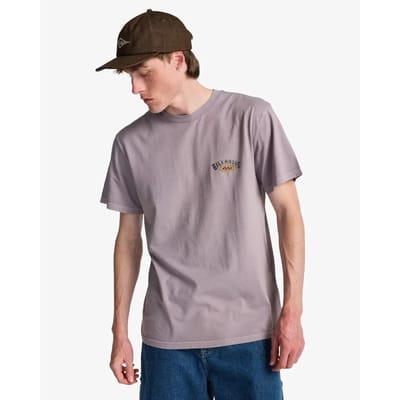 Billabong Burn Out T-shirt Met Korte Mouwen Paars S Man