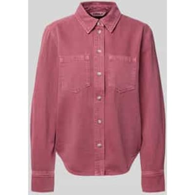 Regular fit jeansblouse van puur katoen model 'SILLA'