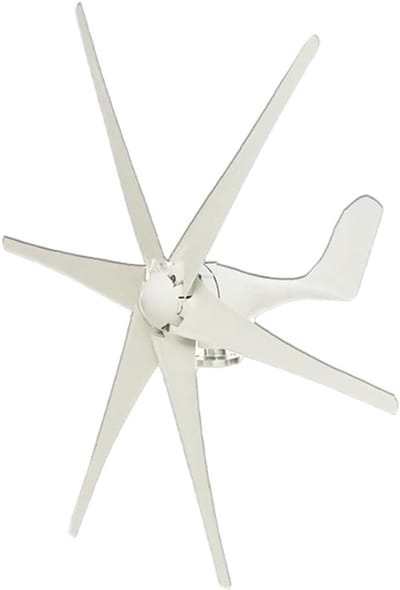 Windturbine Generator - Kleine Windmolen - Energie Opwekken - Intelligente Microprocessor - 6000W - Zwart