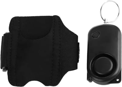 Persoonlijk Alarm - Veiligheidsarmband - Zelfbescherming - 120 DB Geluid - 14 x 8 x 4 cm - Zwart