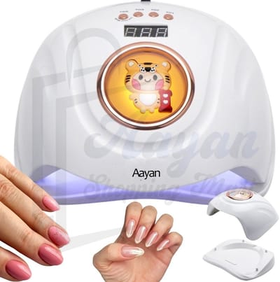 UV LED Nagellamp 268W – Hybrid Nageldroger met 57 LEDs & Sensor – Professionele Gellak Lamp met Timer – nagellamp led uv – gel nagels droger – gellak lamp – nageldroger professioneel – 73484