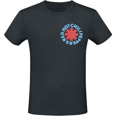 Red Hot Chili Peppers T-shirt - Crest - M tot XXL - voor Mannen - zwart