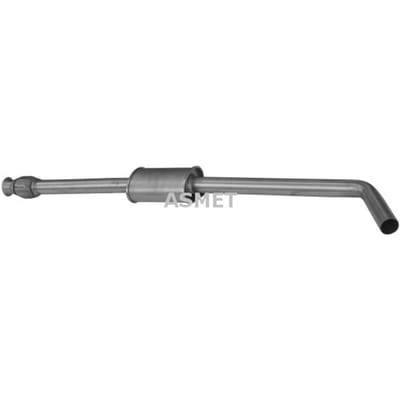 Geluiddemper achter ASMET 10.038