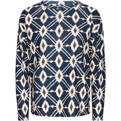 Dames-T-shirt met lange mouwen b.young Pieta Aop