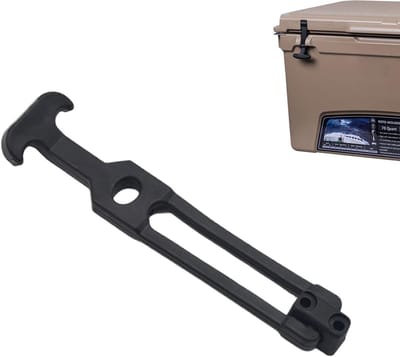 Rubberen Sluiting - Veiligheidssluiting - Gereedschapskist - Flexibele Houders - 21 x 5 cm - Zwart