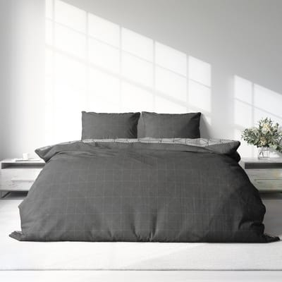 Dekbedovertrek 100% Katoen Premium - 240 x 260 cm - Extra breed - Abstractbox