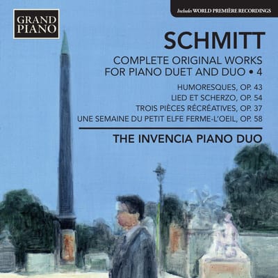 The Invencia Piano Duo - Schmitt: Complete Original Works for Piano Duet and Duo - 4 (CD)