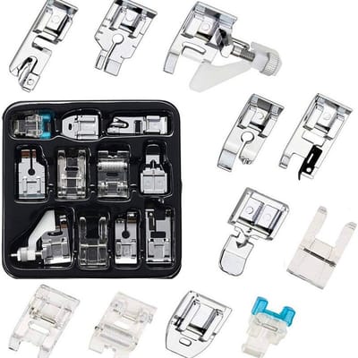 11 Delige Naaivoetjes Set -Naaivoetjes - Accessoires Naaien - Naaimachine Voetjes - LOUZIR
