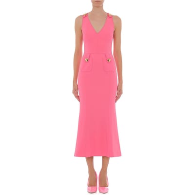 Moschino Dress Pink Pink Größe: 40 | Midikleider Outlet | Damen | Rosa