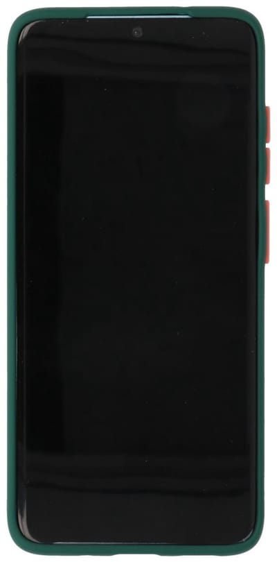 Hoesje Geschikt voor de Samsung Galaxy S20 - Hard Case Backcover Telefoonhoesje - Donker Groen