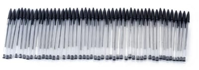 Dailygoods- Balpennen 50 Stuks - Veegvaste Inkt - Snel Droog - Medium Punt 1,0 mm - Lekvrije Constructie - Comfortabele Grip - Schrijfpennen