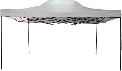Tuinpaviljoen - Feesttent - Buitenfeesten - Hersluitbaar - 31x45x3 - Wit
