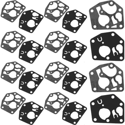10Sets Carburateur Membraan Pakking Kits Reparatie Accessoire voor Briggs & Stratton 795083 black