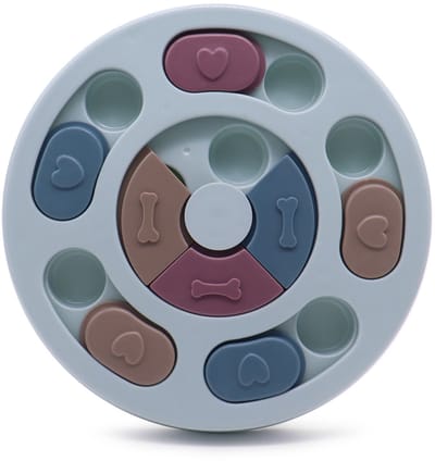 Honden Speelgoed - Hondenpuzzel Feeder met Antislip Kom - Intelligentiespeelgoed voor Puppies & Honden - Slow Feeder & Educatief Plezier
