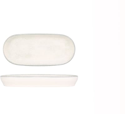 Kütahya Porselen Serveerschaal - Salda - Porselein - 20x10 cm (175cc) - set van 2