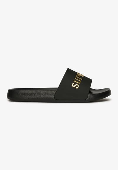 Superdry - Luxe Logo Badslippers - Dames - Slippers