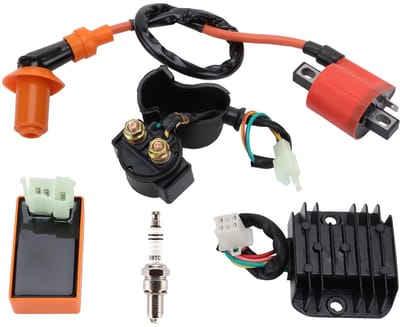 Dailygoody - Racing CDI Box - Bougie Assemblage - Vervangingsonderdelen - 125cc 150cc 250cc - Startmagneet - Geschikt voor Chinese Quad