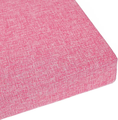 Bankkussen Hoge Dichtheid - Zitkussen Comfort - Buitenmeubilair - Afneembare Hoes - 80x50x8cm - Roze