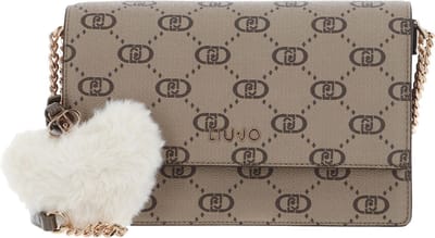 LIU JO Schoudertas Manhattan Crossbody Bag Tortora Chiaro Lichtbruin