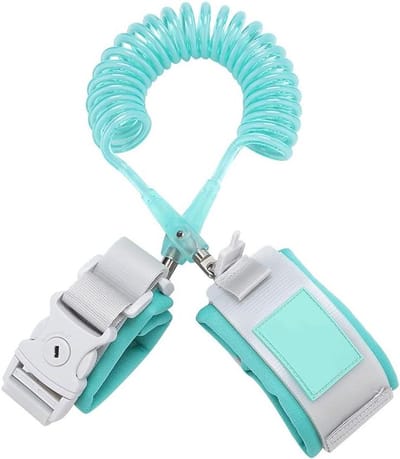 Baby Veiligheidspolsband - Kinderen Riem - Buiten Spelen - Met Slot - 2 Meter - Groen