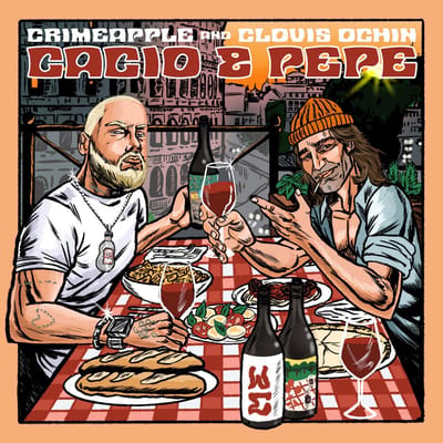 Crimeapple & Clovis Ochin - Cacio & Pepe (LP) (Coloured Vinyl)