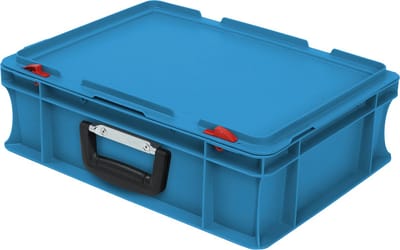 Alpac Kunststof Opbergkoffer - Hobbykoffer - Viskoffer - 400 x 300 x 133 mm - 10L - Blauw