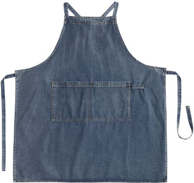 Keukenschort - Schort - Schort man - Schort dames - Verdikte versie - 85x76cm -Blauw