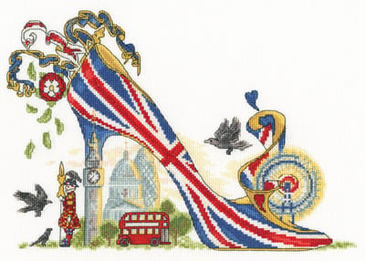 Bothy Threads borduurpakket Britannia hak XSK23 telpatroon