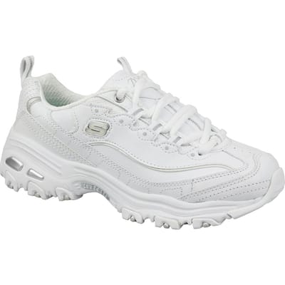 Skechers - D'Lites Fresh Start - Dames - Sneakers - Wit