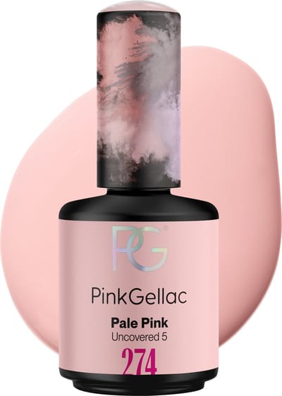 Pink Gellac Gellak - 274 Pale Pink 15ml - Roze Gel Nagellak - Gellac - Gel Nagels Producten