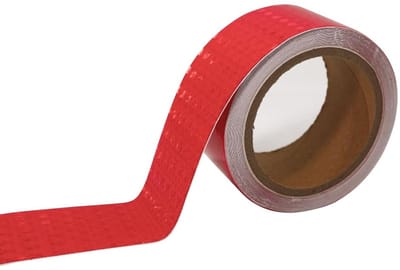 Reflecterende Zelfklevende Tape 10 m x 5 cm, Veiligheidsband voor Fietsen, Voertuigen en Buitentoepassingen, Waterdicht en Weerbestendig
