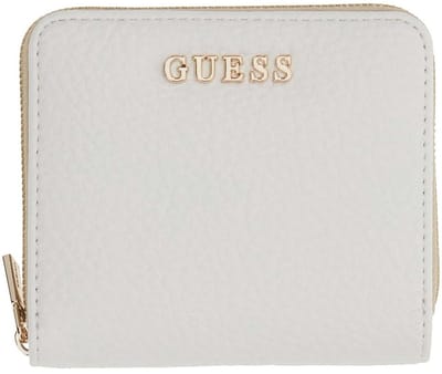 GUESS portemonnee Jessa SLG Zip Around Wallet White wit