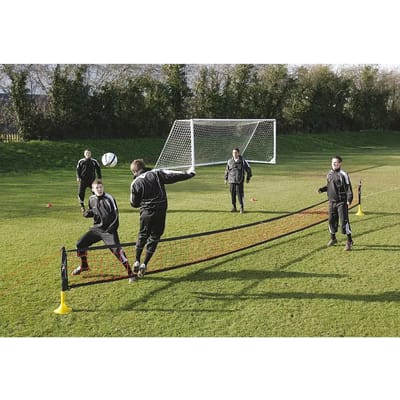 Precision Trainingsmateriaal Tennis Set Verstelbaar Rood/zwart