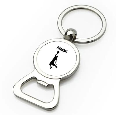 Akyol - basketbal met eigen naam flesopener - Basketbal - basketballer - sport - 9 bij 3 cm