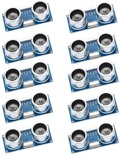 Ultrasone Afstandsmeting Sensor Module voor Robotica en Drones - 10 Stuks voor Precisie en Betrouwbaarheid
